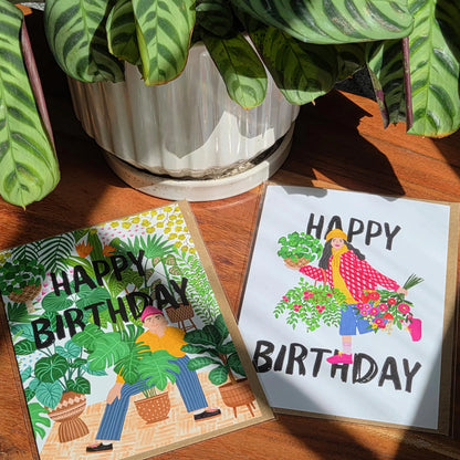 Plant Urban Jungle Guy  Birthday Card