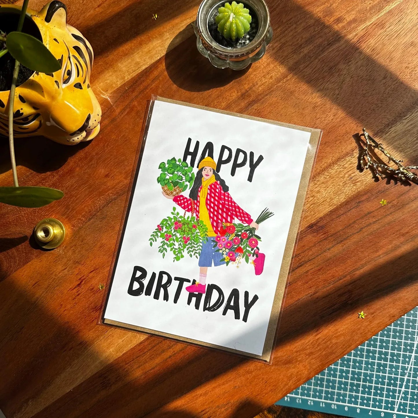 Plant Lady Birthday Card