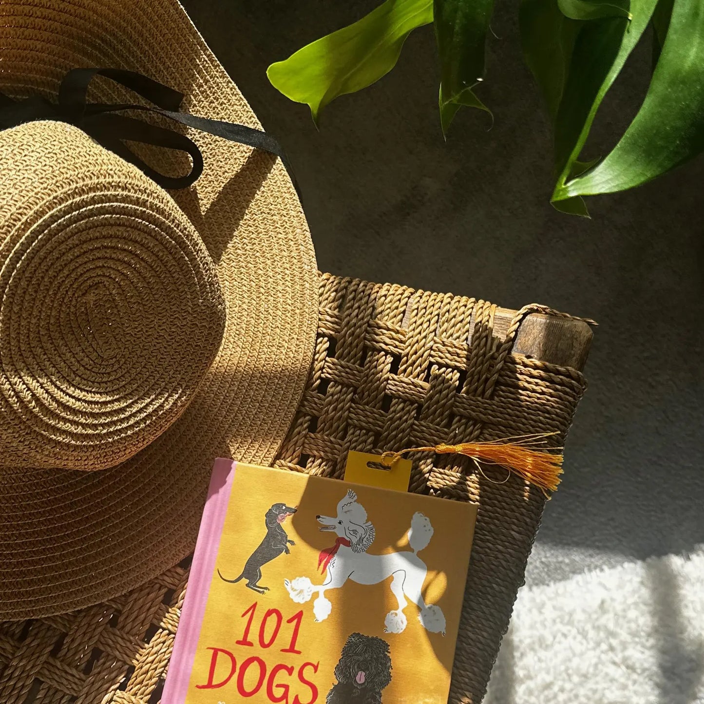 Pasta Lover Bookmark with yellow tassels, The Perfect Gift for Pasta, Foodies, Carb & Book Lovers Alike / Hand Made in Brighton