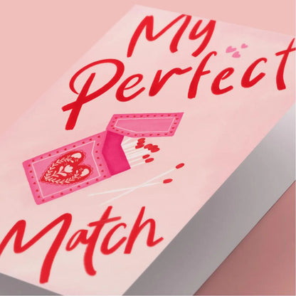 My Perfect Match Illustration Greeting Card
