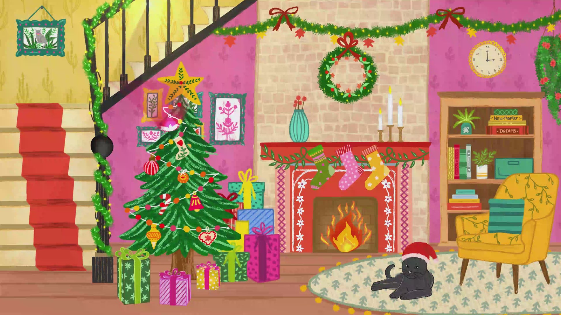 The Mundane Brighton Gift shop - Brunswick Town House Brighton & Hove Christmas Card - Gift for Christmas - gift for him